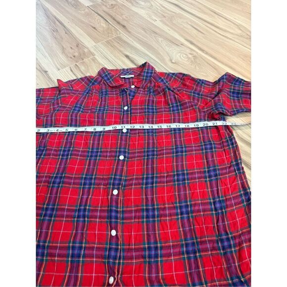 J Jill button front shirt sz M - Picture 6 of 7